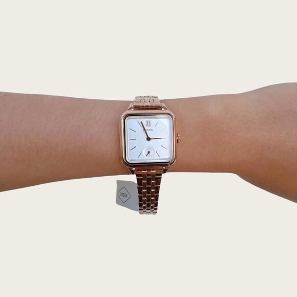 Fossil BQ3831 Colleen Three-Hand Rose Stainless Steel Watch - Picture 2 of 4